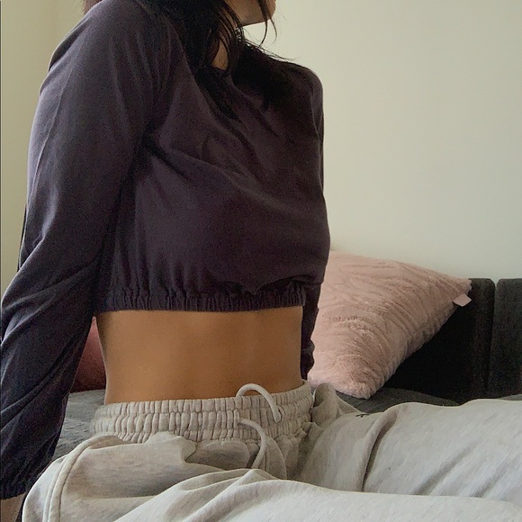 Aritzia (Wilfred) long sleeve (blue/purple) - Picture 3 of 3